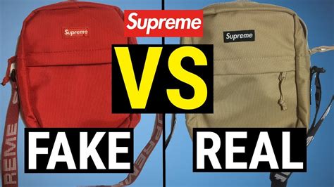 how to tell if a supreme shoulder bag is fake|is a supreme bag genuine.